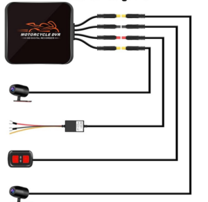Dashcam pour moto – Caméra HD étanche – Image 2