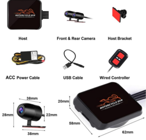 Dashcam pour moto – Caméra HD étanche – Image 4