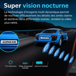 Dashcam allume-cigare – Image 3