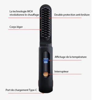 Lisseur à cheveux portable – Image 4