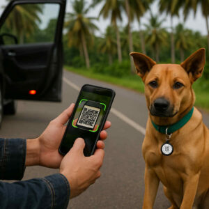 Médaillon d’identification pour animaux (X2) – Image 3