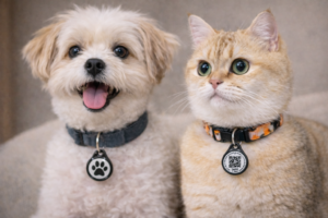 Médaillon d’identification pour animaux (X2) – Image 2