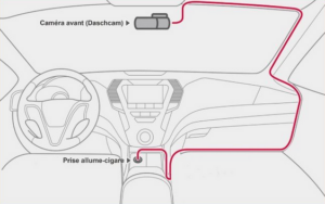 Dashcam allume-cigare – Image 4