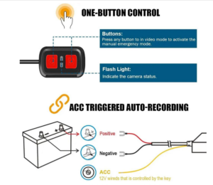 Dashcam pour moto – Caméra HD étanche – Image 5
