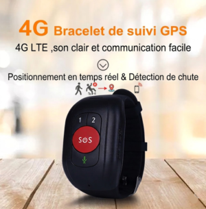 Bracelet GPS 4G avec Appel SOS pour Personnes Âgées – Image 4