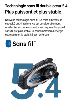 Intercom Bluetooth et vidéo Q29 – Image 5