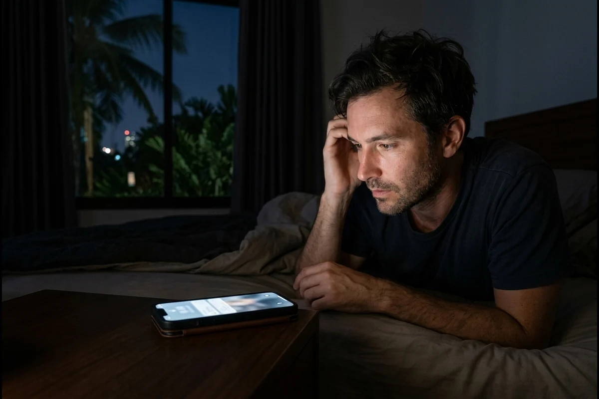 Propriétaire réveillé la nuit par une alerte du traceur GPS sur son téléphone